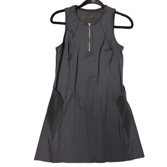 NWT Athleta Match Point Black Tennis Dress Size Medium - Picture 10 of 11